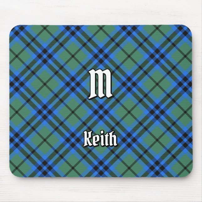 Clan Keith Tartan Mouse Pad Mousepad (Vorne)