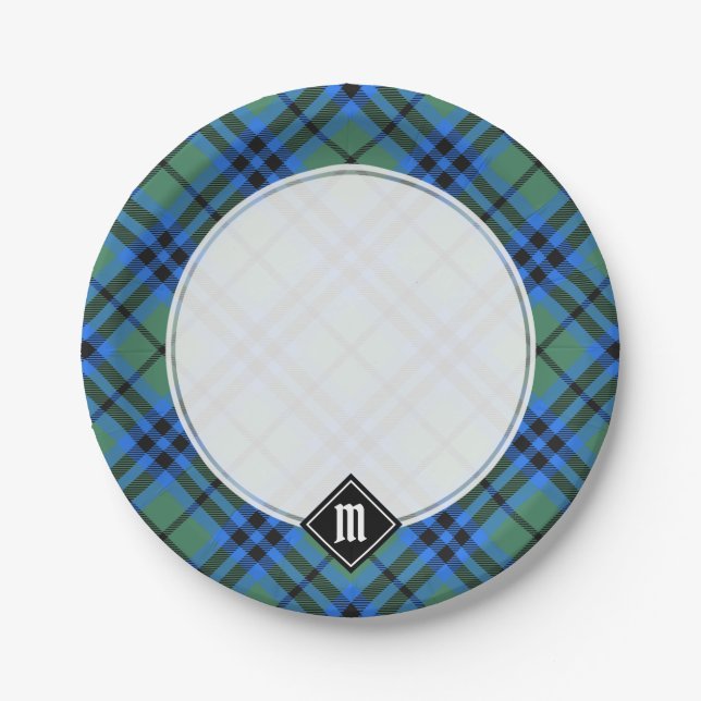 Clan Keith Tartan Paper Tellers Pappteller (Vorderseite)
