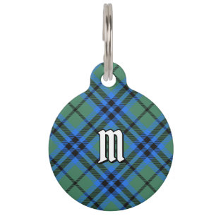 Clan Keith Tartan Pet ID Tag Haustiermarke