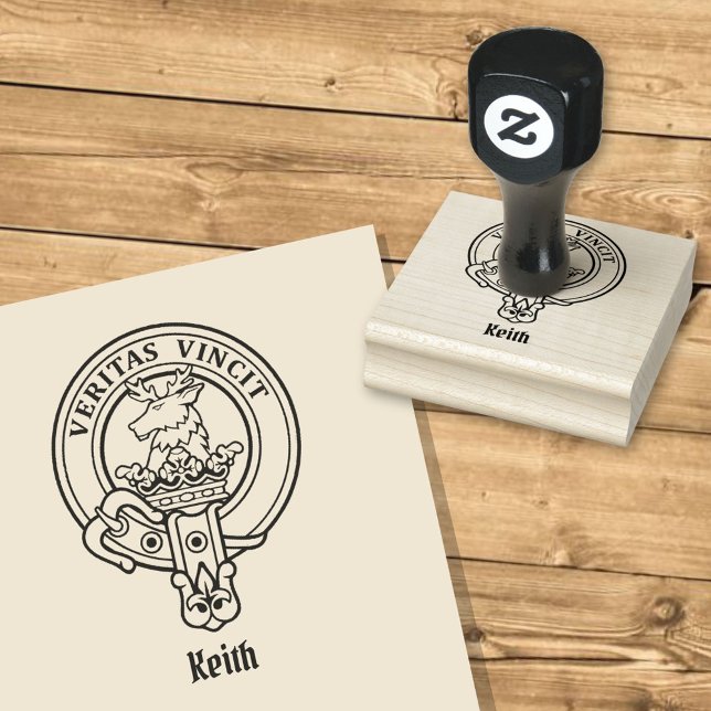 Clan Keith Wappen Rubber Briefmarke Gummistempel (Von Creator hochgeladen)