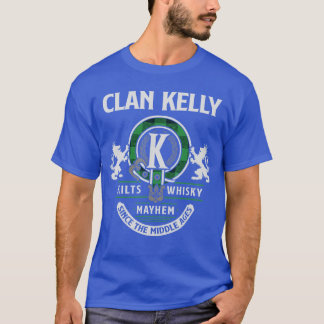 Clan Kelly Schottischer Familienname Highland Game T-Shirt