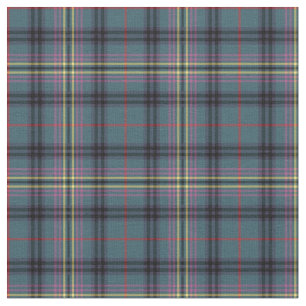 Clan-Kennedy alter Tartan Stoff