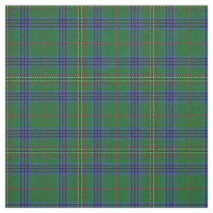 Clan-Kennedy schottischer Tartan-kariertes Gewebe Stoff