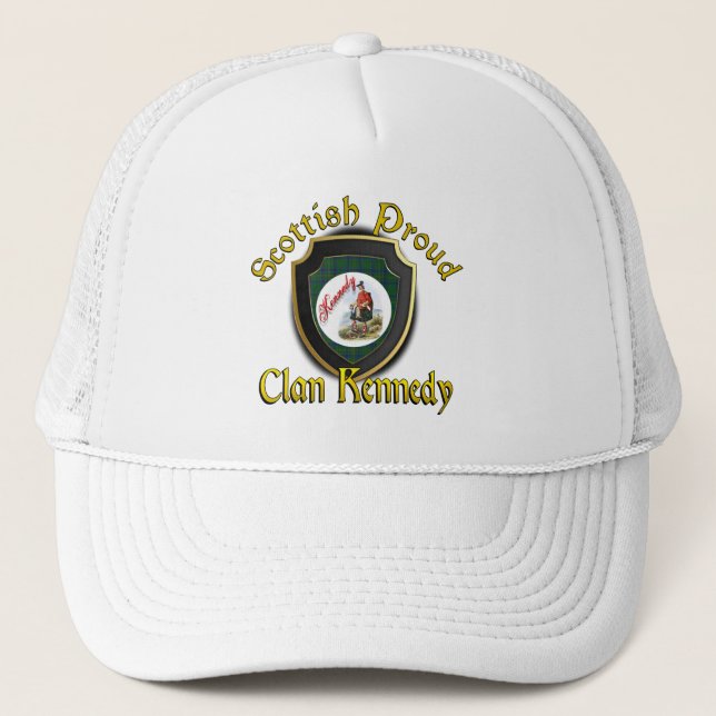 Clan Kennedy Scottish Dynsty Cap Truckerkappe (Vorderseite)
