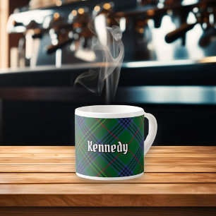 Clan Kennedy Tartan Espressotasse