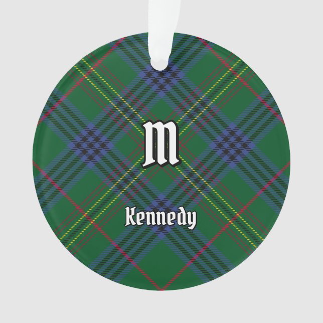 Clan Kennedy Tartan Ornament (Vorderseite)