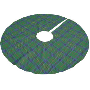 Clan Kennedy Tartan Polyester Weihnachtsbaumdecke