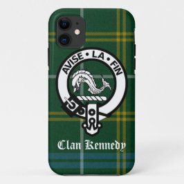 Clan Kennedy Wappen Tartan iPhone 11 Hülle