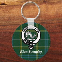 Clan Kennedy Wappen Tartan Schlüsselanhänger