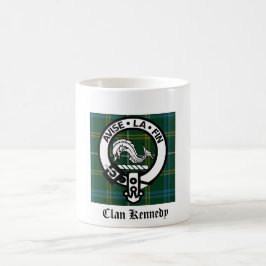 Clan Kennedy Wappen Tartan Tasse