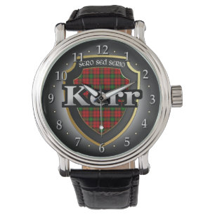 Clan Kerr Schottland Feier-Uhr Armbanduhr
