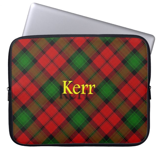 Clan Kerr Scottish Laptopschutzhülle (Vorderseite)