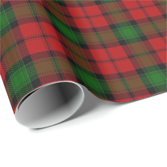 Clan Kerr ScottishTartan Geschenkpapier (Rolleneckpunkt)