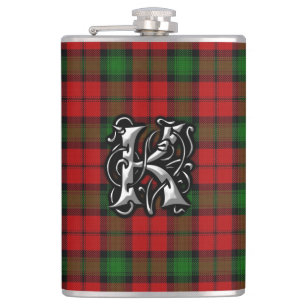 Clan Kerr Tartan-alte Schottland-Flasche Flachmann