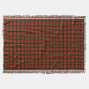 Clan Kerr Tartan Decke