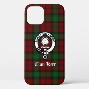 Clan Kerr Wappen Abzeichen Tartan Case-Mate iPhone Hülle