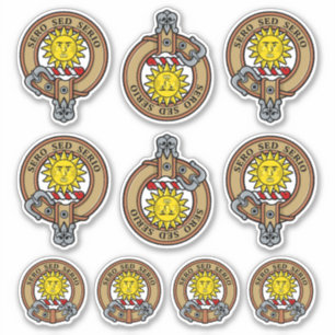 Clan Kerr Wappen Sticker Set