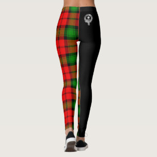 Clan Kerr Wappen & Tartan Leggings