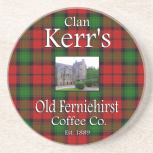 Clan Kerr's Old Ferniehirst Coffee Co. Untersetzer