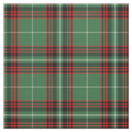 Clan Kiernan Tartan Green Irish Kariert Stoff