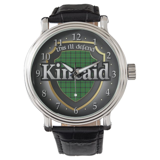 Clan Kincaid Scotland Celebration Watch Armbanduhr (Vorderseite)