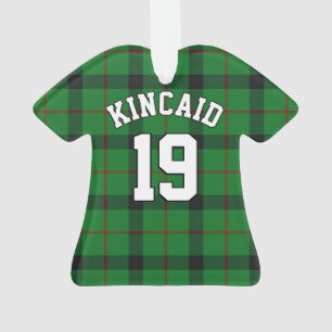 Clan Kincaid Tartan Christmas Jersey Ornament