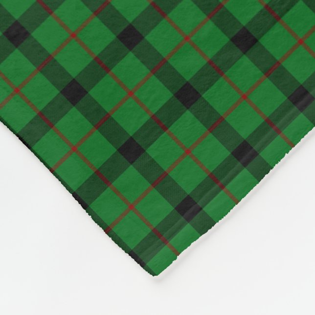 Clan Kincaid Tartan Fleecedecke (Ecke)
