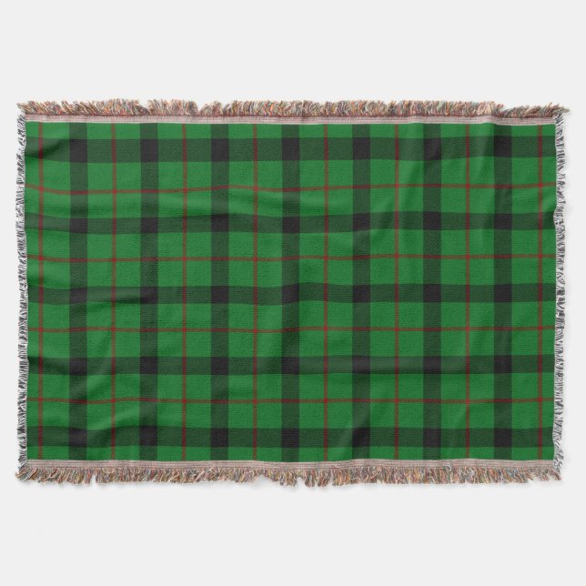 Clan Kincaid Tartan Kariert Decke (Vorderseite)