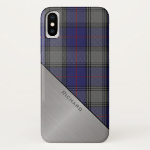Clan Kinnaird Tartan Kariertes iPhone X Gehäuse Hülle