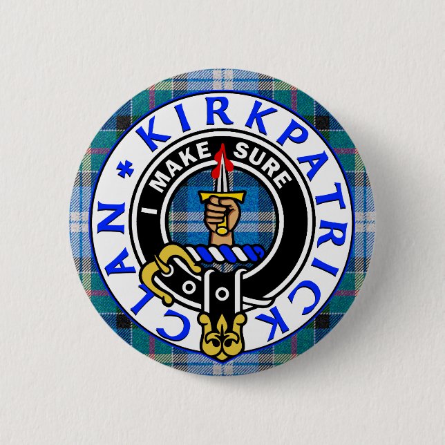 CLAN KIRKPATRICK KNOPF BUTTON (Vorderseite)