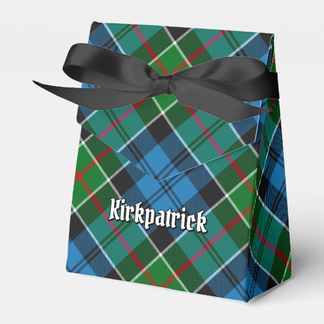 Clan Kirkpatrick Tartan Geschenkschachtel (Vorderseite)