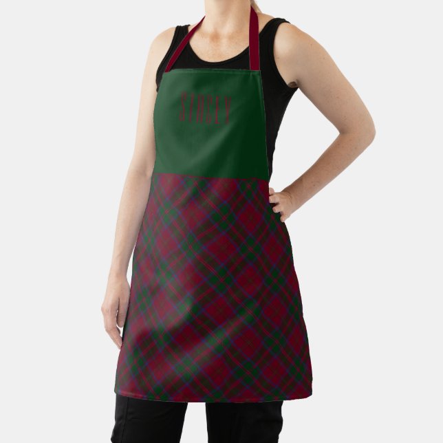 Clan Koch MacDougall Tartan Karierter Name Schürze (InSitu)