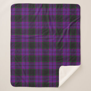 Clan Laird Tartan Kariert Sherpadecke
