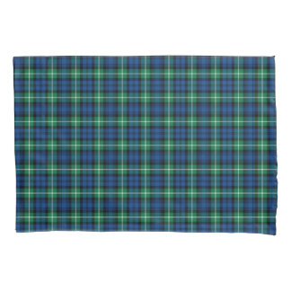 Clan Lamont Blue und Green Scottish Kariert Kissenbezug