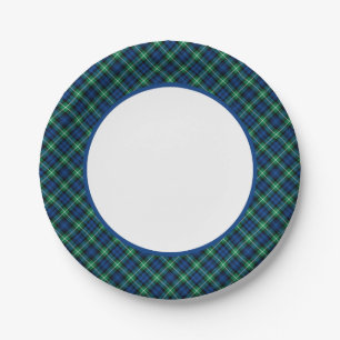 Clan Lamont Tartan Border Pappteller