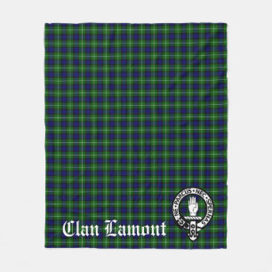 Clan Lamont Tartan Fleecedecke