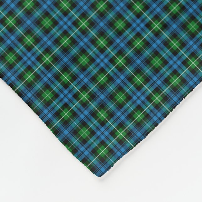 Clan Lamont Tartan Fleecedecke (Ecke)