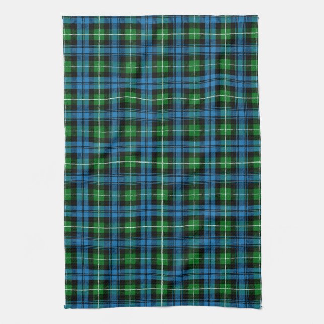 Clan Lamont Tartan Kariert Geschirrtuch (Vertikal)