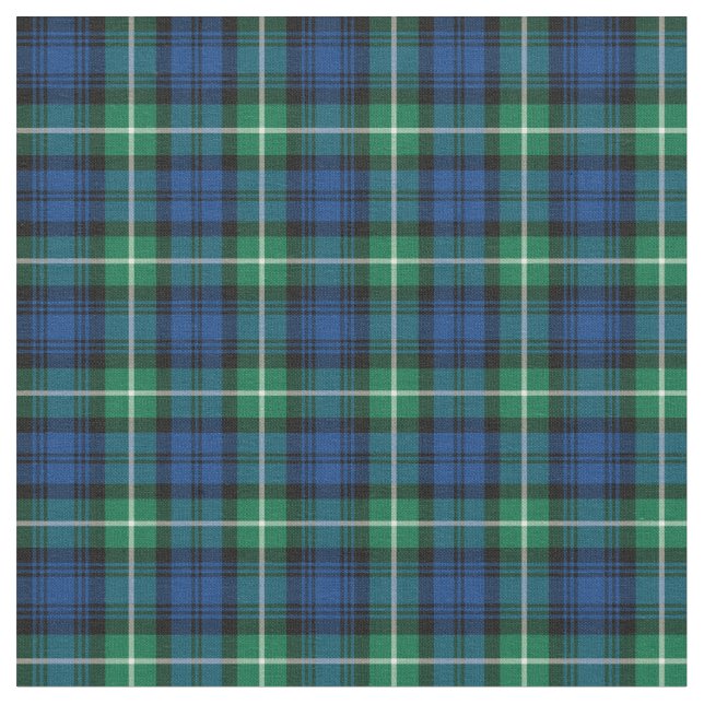 Clan Lamont Tartan Stoff (Nahaufnahme)