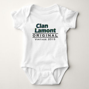 Clan Lamont Vintag anpassen Baby Strampler