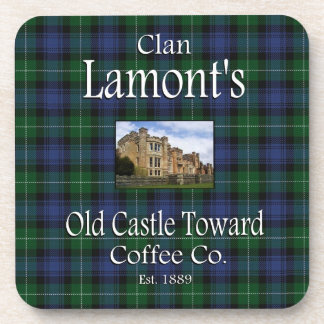 Clan Lamont's Old Castle Toward Coffee Co. Getränkeuntersetzer