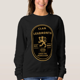 Clan Learmonth Schottische Abstammung Highland Gam Sweatshirt