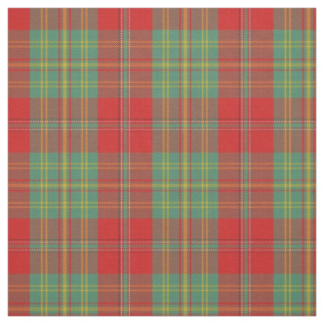 Clan Leask schottischer Tartan-kariertes Gewebe Stoff (Muster)