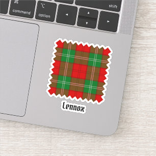 Clan Lennox Tartan Aufkleber