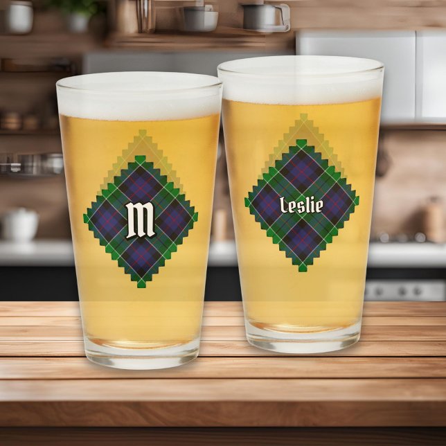 Clan Leslie Hunting Tartan Glas (Von Creator hochgeladen)