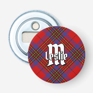 Clan Leslie Red Tartan Flaschenöffner