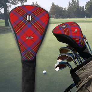 Clan Leslie Red Tartan Golf Headcover