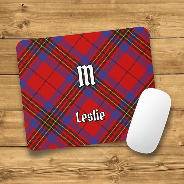 Clan Leslie Red Tartan Mousepad (Von Creator hochgeladen)