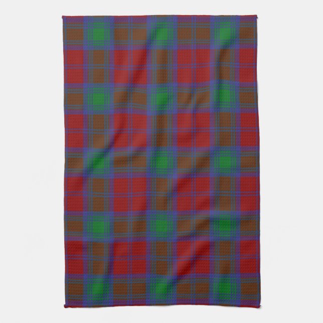 Clan Lindsay Tartan Kariert Geschirrtuch (Vertikal)