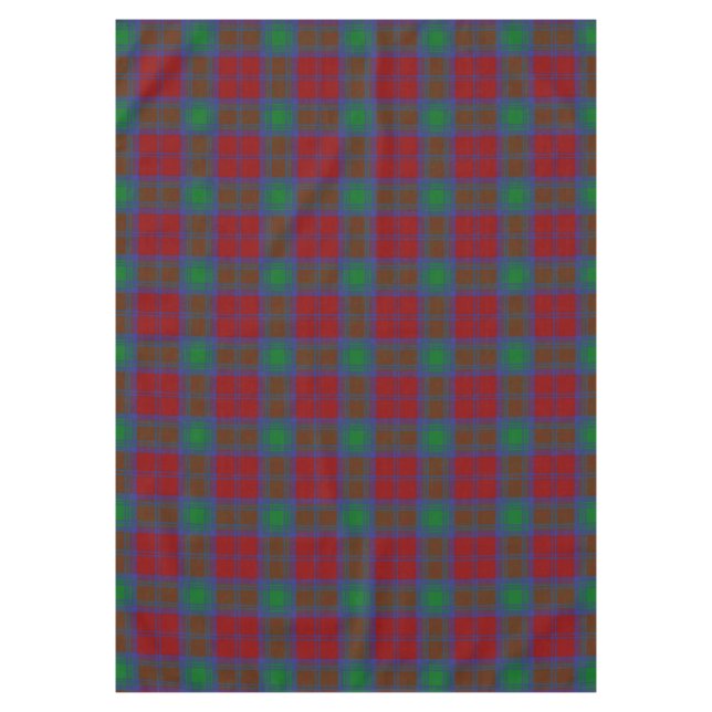 Clan Lindsay Tartan Kariert Tischdecke (Vorderseite)